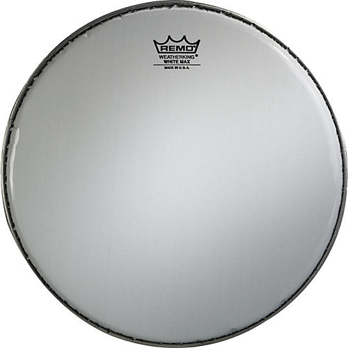 Remo White Max Crimped Smooth White Marching Snare Drum Head 13 in.