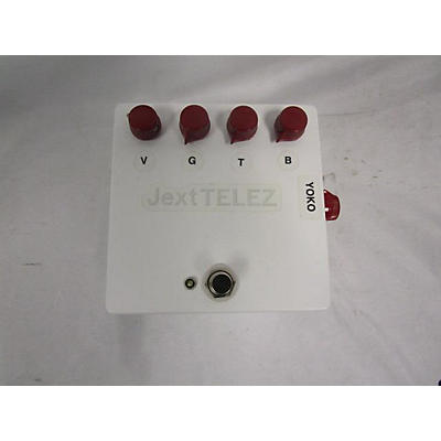 Jext Telez Pedals White Pedal V2 Effect Pedal