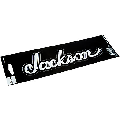 Jackson White Vinyl Sticker