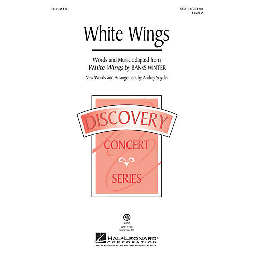 Hal Leonard White Wings (Discovery Level 2) VoiceTrax CD Arranged by Audrey Snyder