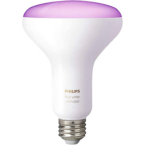 White and Color Ambiance Single Floodlight Bulb (BR30)