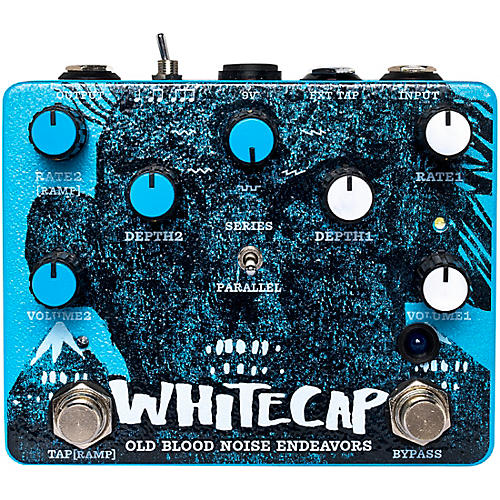Old Blood Noise Endeavors Whitecap Dual Tremolo Effects Pedal Condition 1 - Mint