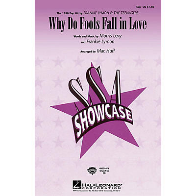 Hal Leonard Why Do Fools Fall in Love SSA by Diana Ross arranged by Mac Huff