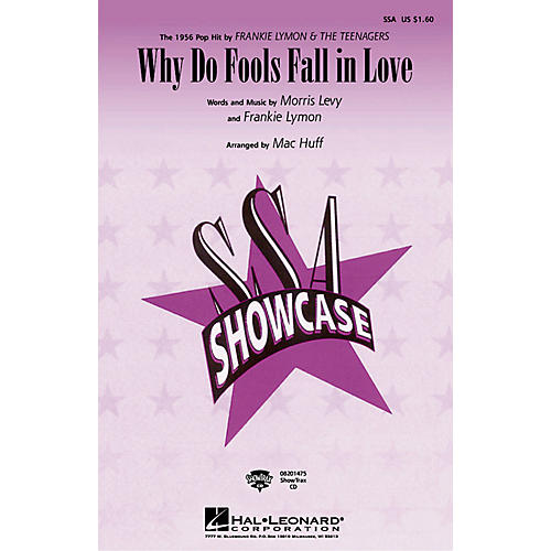 Hal Leonard Why Do Fools Fall in Love ShowTrax CD by Diana Ross Arranged by Mac Huff