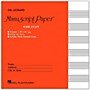 Hal Leonard Wide Staff Manuscript Paper (Red Cover)