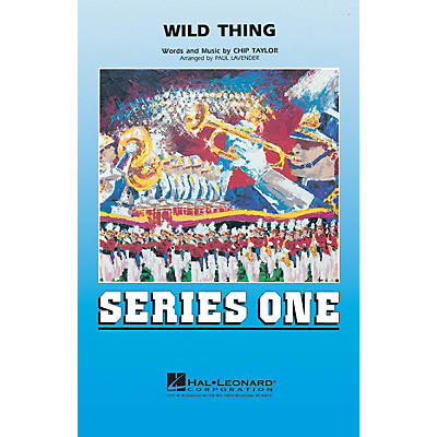 Hal Leonard Wild Thing Marching Band Level 2 Arranged by Paul Lavender