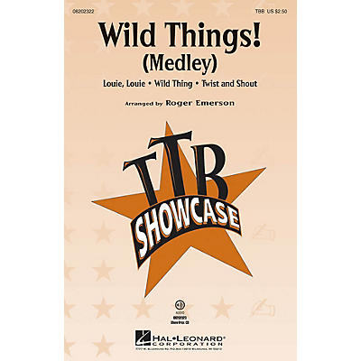Hal Leonard Wild Things! (Medley) ShowTrax CD Arranged by Roger Emerson