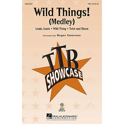 Hal Leonard Wild Things! (Medley) ShowTrax CD Arranged by Roger Emerson