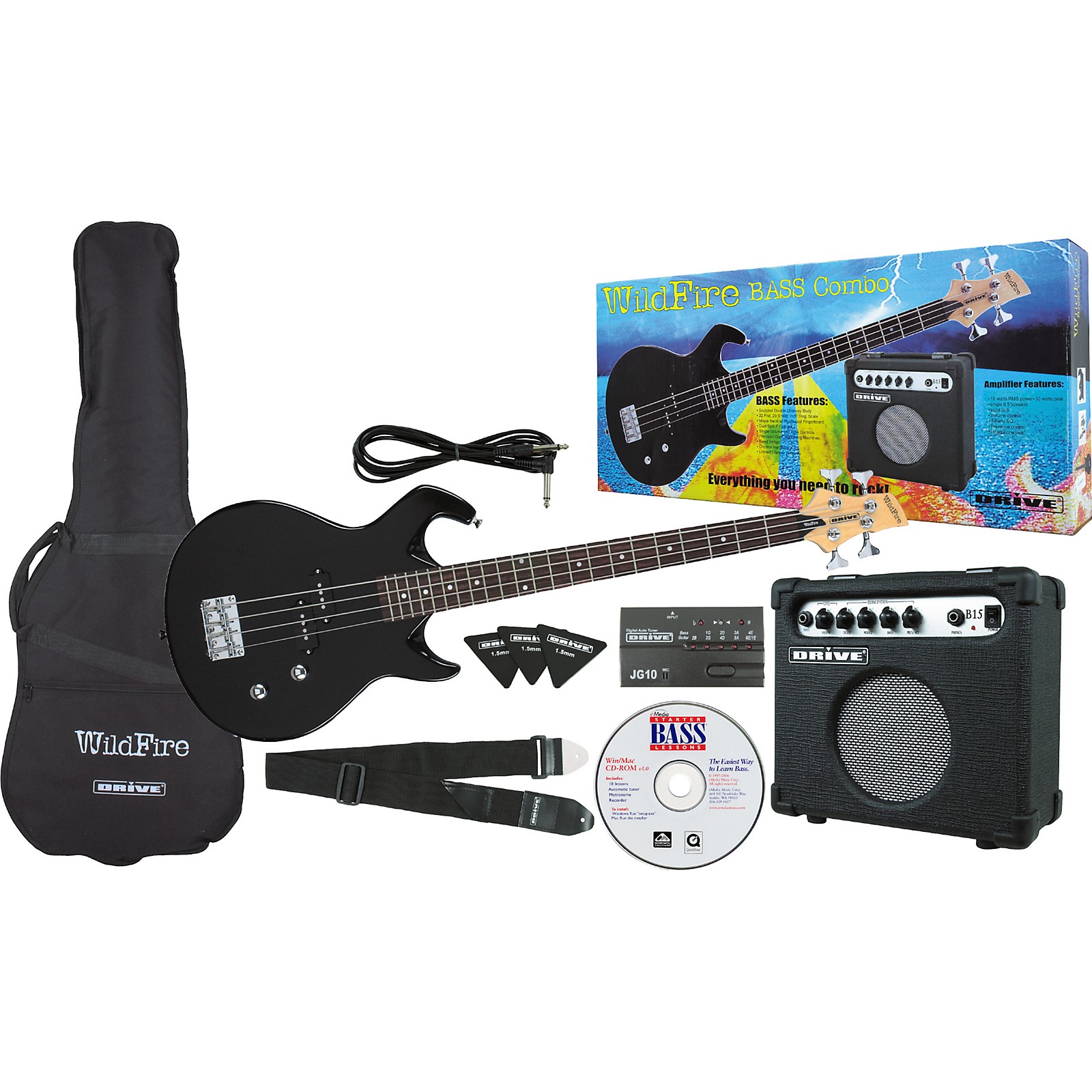 Drive WildFire Electric Bass Combo Pack Musician's Friend