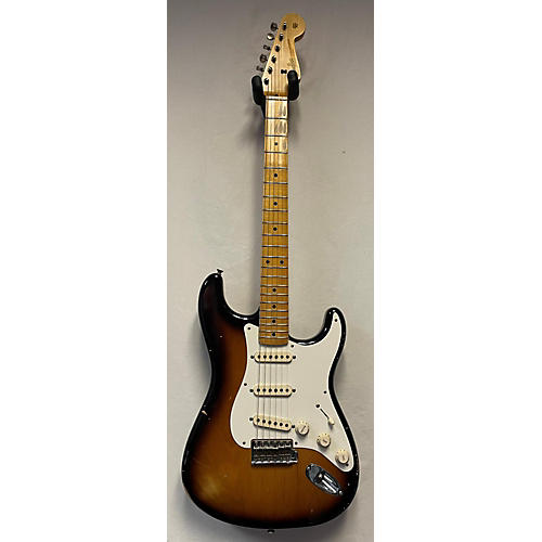 Fender Wildwood 10 1957 Stratocaster Relic Solid Body Electric Guitar Sunburst