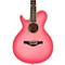 Wildwood Short Scale Left-Handed Acoustic Guitar Level 2 Pink Burst 888365331973