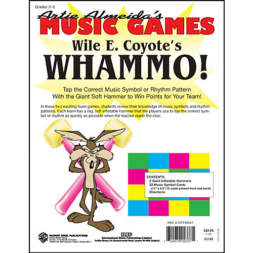 Wile E. Coyote's WHAMMO!  Artie Almeida's Music Games