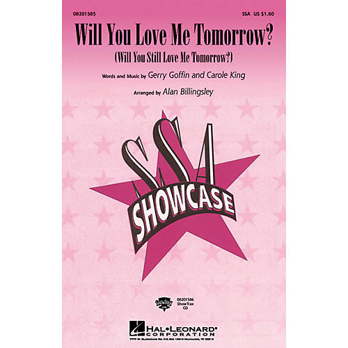 Hal Leonard Will You Love Me Tomorrow? SSA arranged by Alan Billingsley