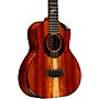 Kanile'a Ukulele Willie K 5-String Super Tenor Ukulele Gloss Natural 102327701