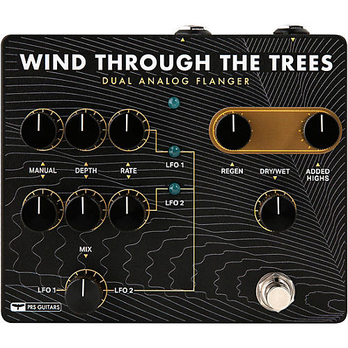 PRS Wind Through the Trees Dual Analog Flanger Effects Pedal Condition 1 - Mint