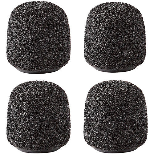 Shure Windscreen, Snap-Fit Qty 4 Black