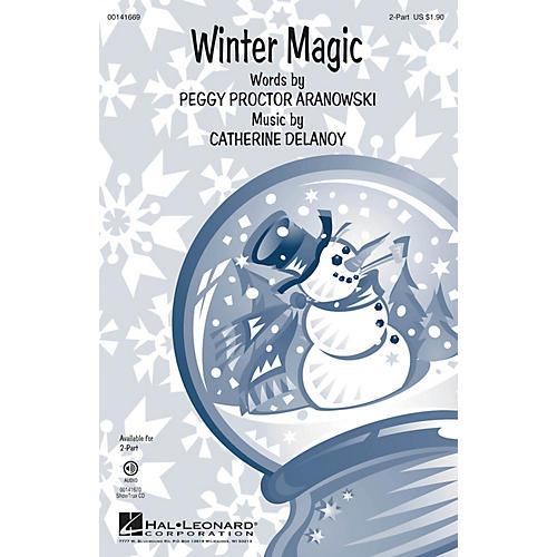 Hal Leonard Winter Magic 2-Part composed by Catherine DeLanoy