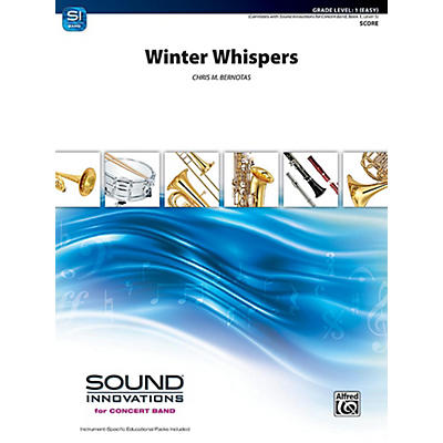 Alfred Winter Whispers Concert Band Grade 1 Set