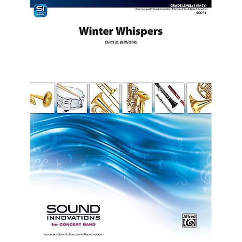 Alfred Winter Whispers Concert Band Grade 1 Set