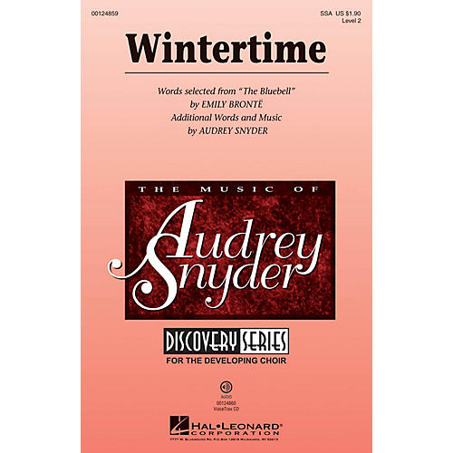 Hal Leonard Wintertime (Discovery Level 2) SSA composed by Audrey Snyder