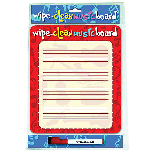 Wipe Clean Music Board (Portrait Edition) Music Sales America Series Written by Various Authors