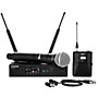 Shure Wireless Bodypack and Vocal Combo System with WL185 and SM58 Band X52