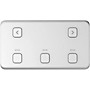 LAVA MUSIC Wireless Effects Pedal Foot Controller - Silver