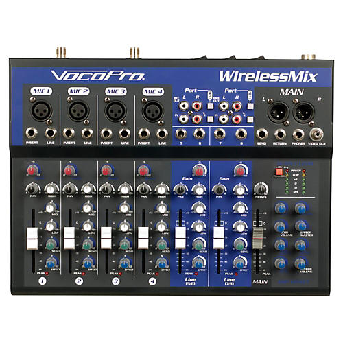 WirelessMix-2 All-In-One Live Sound Karaoke Mixer