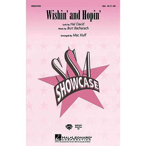 Hal Leonard Wishin' and Hopin' SSA arranged by Mac Huff