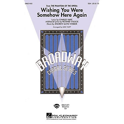 Hal Leonard Wishing You Were Somehow Here Again ShowTrax CD Arranged by Mac Huff