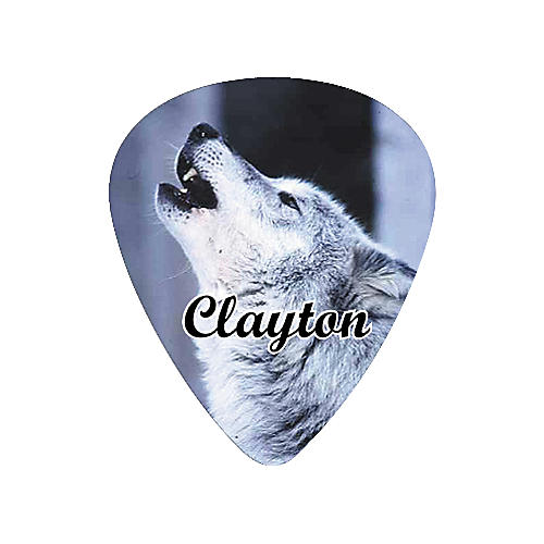Clayton Wolf Guitar Pick Standard .50 mm 1 Dozen
