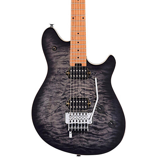 EVH Wolfgang Special QM Electric Guitar Charcoal Burst