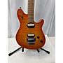 Used EVH Wolfgang Special Solid Body Electric Guitar Trans Amber