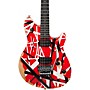 EVH Wolfgang Special Striped Series Electric Guitar - Aged Red/Black/White