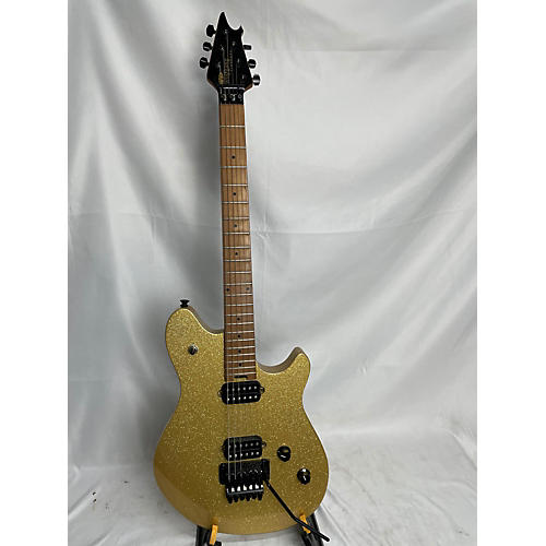 EVH Wolfgang Standard Solid Body Electric Guitar gold flake