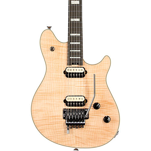 EVH Custom Shop Wolfgang USA 5A Flame Maple Top Electric Guitar - Natural Ebony Fingerboard
