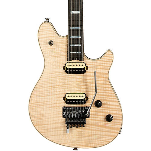 EVH Wolfgang USA 5A Flame Maple Top Electric Guitar Natural Ebony Fingerboard