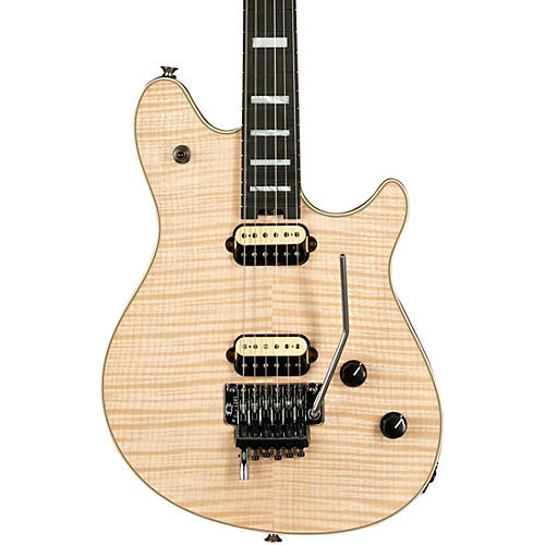 EVH Wolfgang USA 5A Flame Maple Top Electric Guitar Natural Ebony Fingerboard