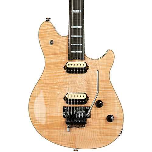 EVH Wolfgang USA 5A Flame Maple Top Electric Guitar Natural Ebony Fingerboard