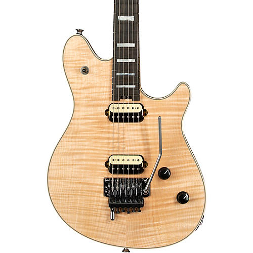 EVH Wolfgang USA 5A Flame Maple Top Electric Guitar Natural Ebony Fingerboard