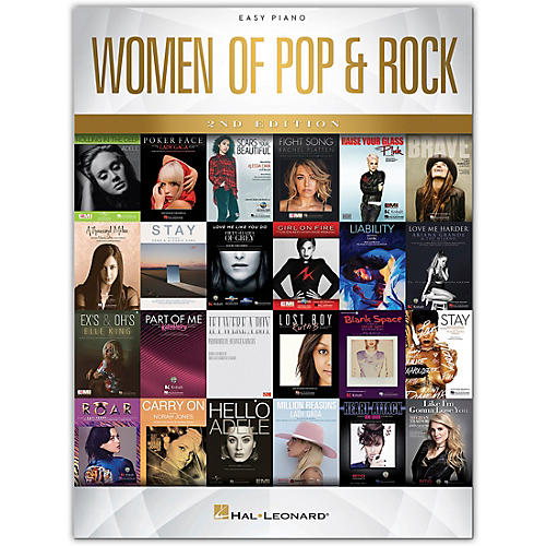 Women of Pop & Rock - 2nd Edition Easy Piano Songbook Series Softcover Performed by Various