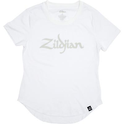 Zildjian Women's Logo Tee, White