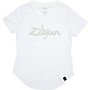 Zildjian Women's Logo Tee, White Small White