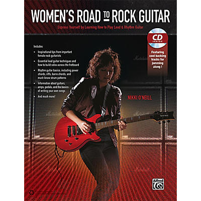 Alfred Women's Road to Rock Guitar Book & CD