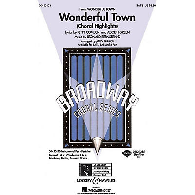 Hal Leonard Wonderful Town (Choral Highlights) 2-Part Arranged by John Purifoy