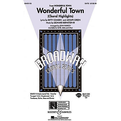 Hal Leonard Wonderful Town (Choral Highlights) SAB Arranged by John Purifoy