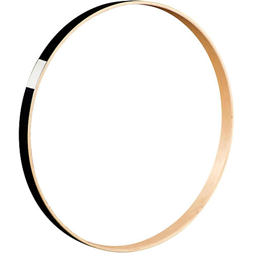 Pearl Wood Bass Drum Hoop Jet Black 22 in.