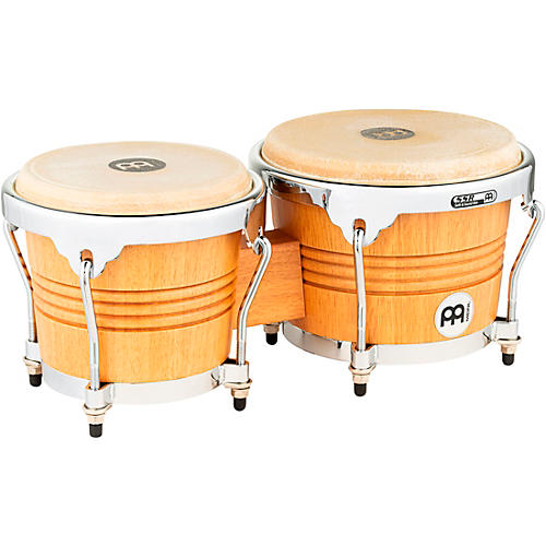 MEINL Wood Bongos in Super Natural Finish