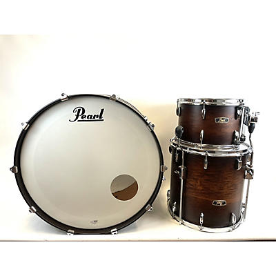 Pearl Wood Fiberglass 3 Piece Drum Kit