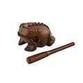 MEINL Wood Frog Hand Percussion Instrument Brown LargeBrown Medium